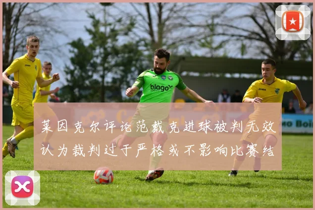 莱因克尔评论范戴克进球被判无效认为裁判过于严格或不影响比赛结果
