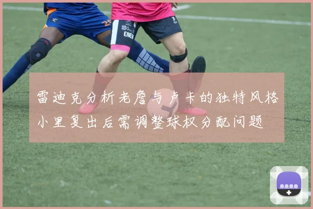 雷迪克分析老詹与卢卡的独特风格小里复出后需调整球权分配问题